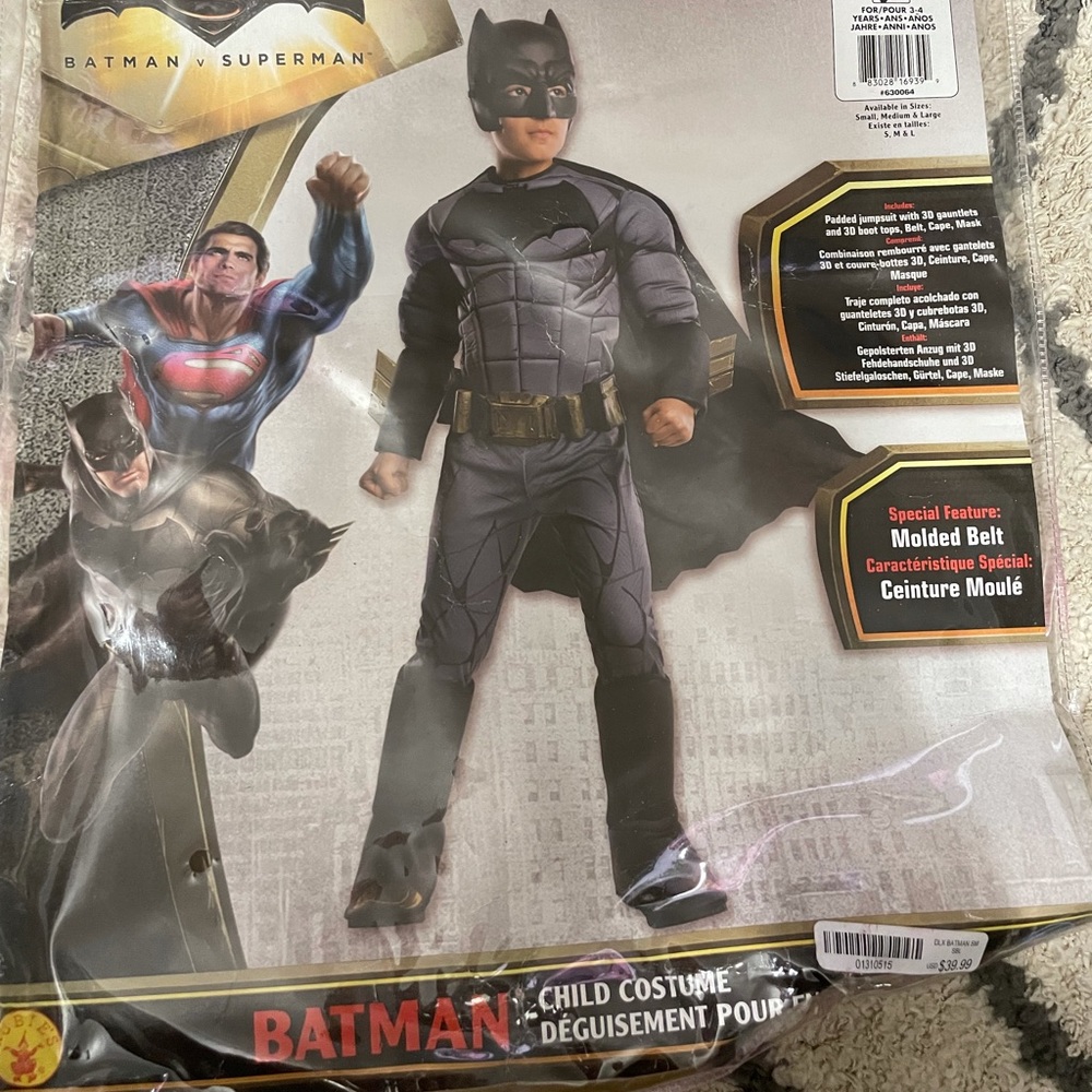Batman MASK & ACCESSORIES ONLY